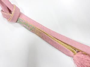 正絹　手組帯締め